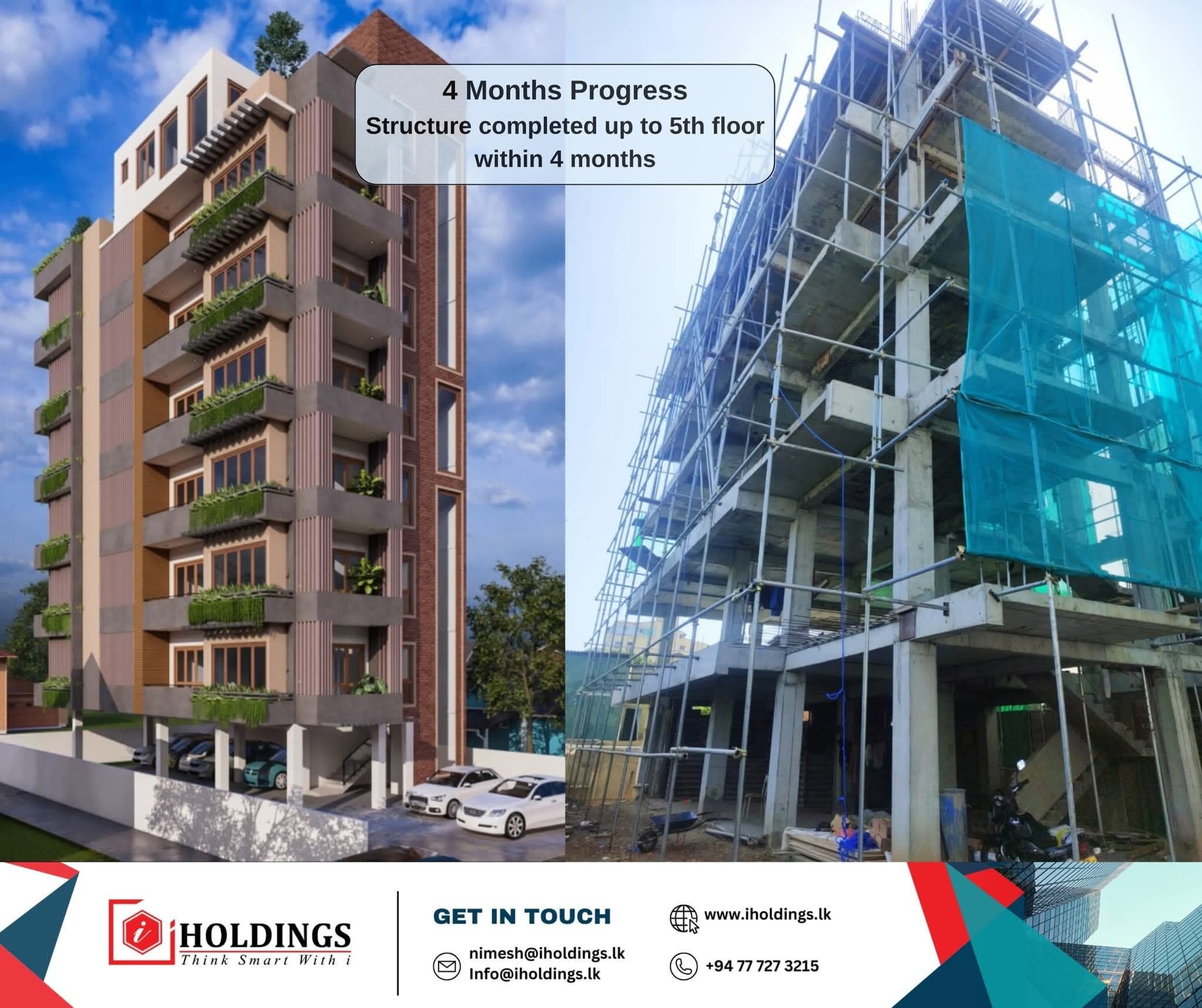 From leaky chaos to sealed perfection at the Sri Lanka Insurance Building, Pita Kotte.