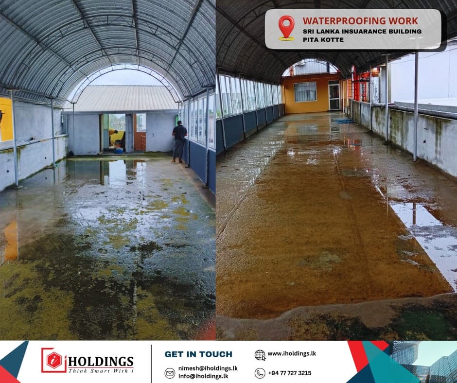 From leaky chaos to sealed perfection at the Sri Lanka Insurance Building, Pita Kotte